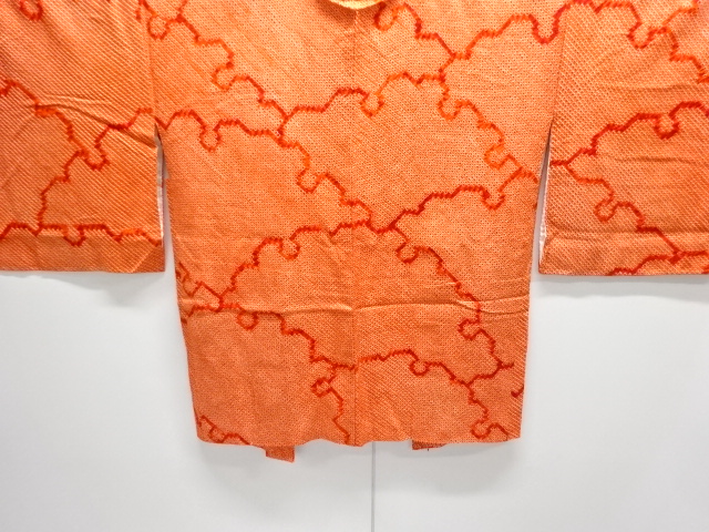 本総絞り　雪輪模様絵羽織